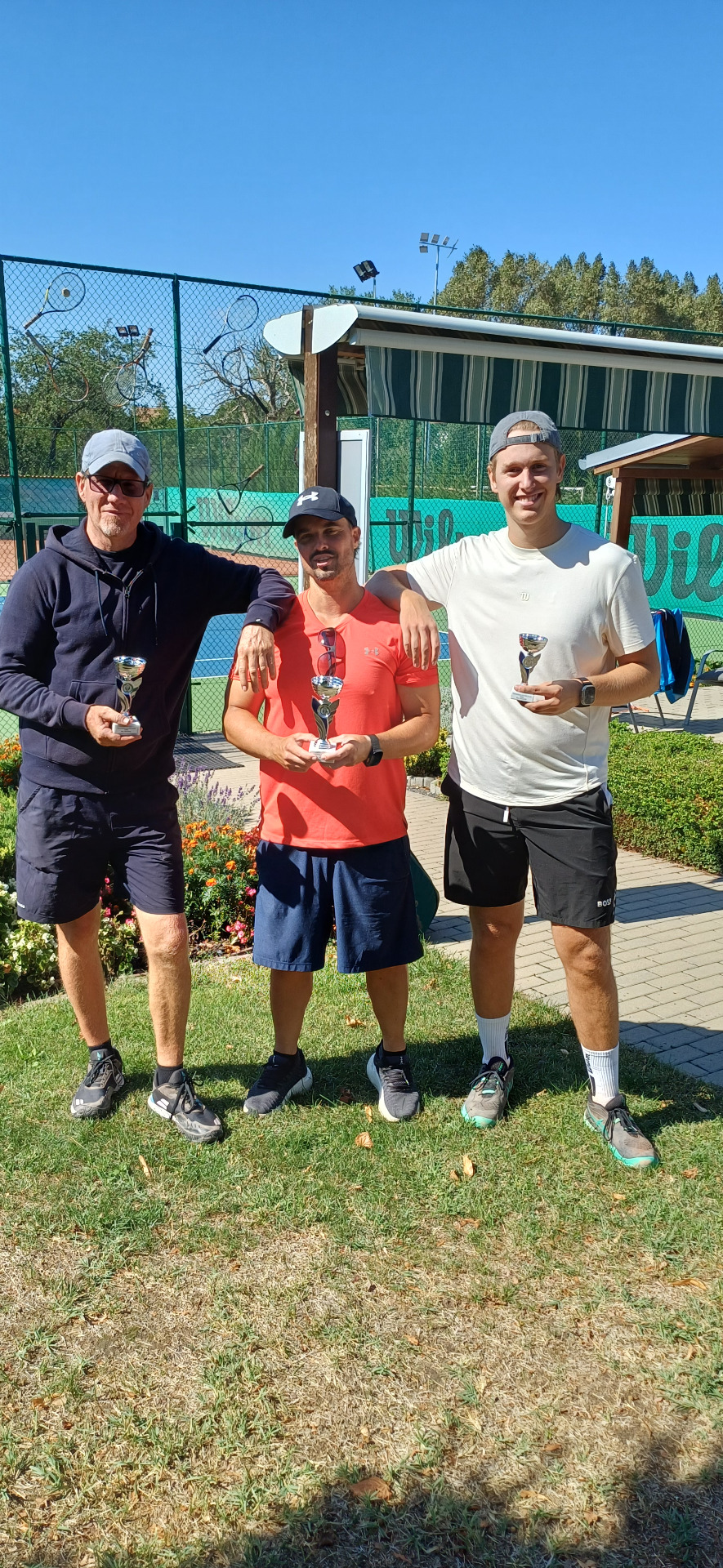 1. Grúber Adrián, 2. Bombicz Gábor, 3. Balogh Benedikt